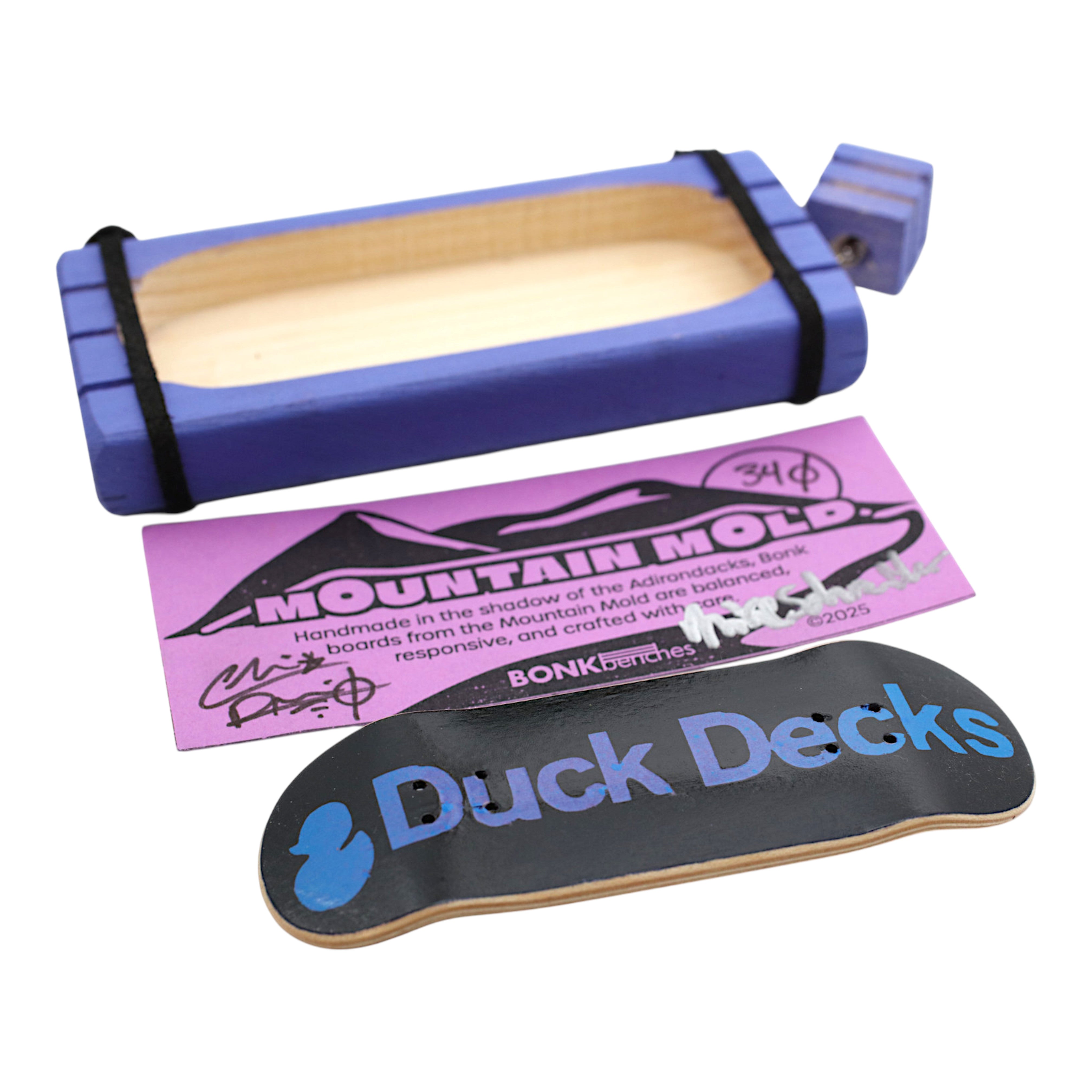 Bonk Deck - FlatFace Collab - Mountain Mold - #340 - 32mm
