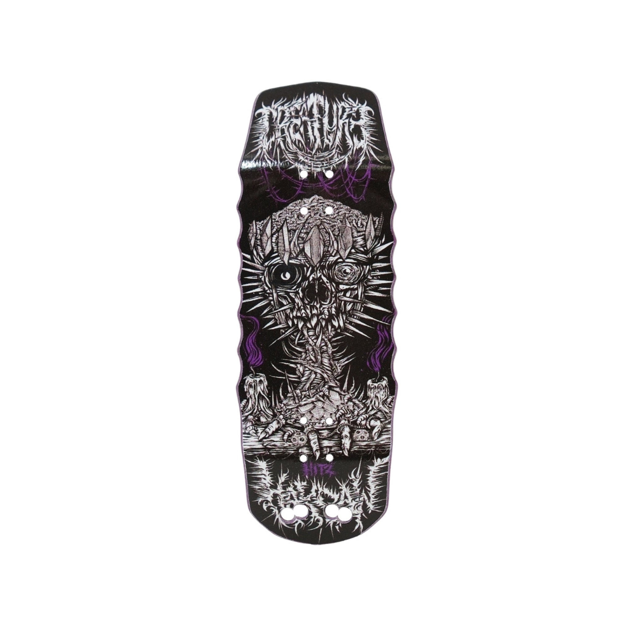 JOYCULT X CREATURE - Hitz Haksaw Deck 34mm – FlatFace Fingerboards