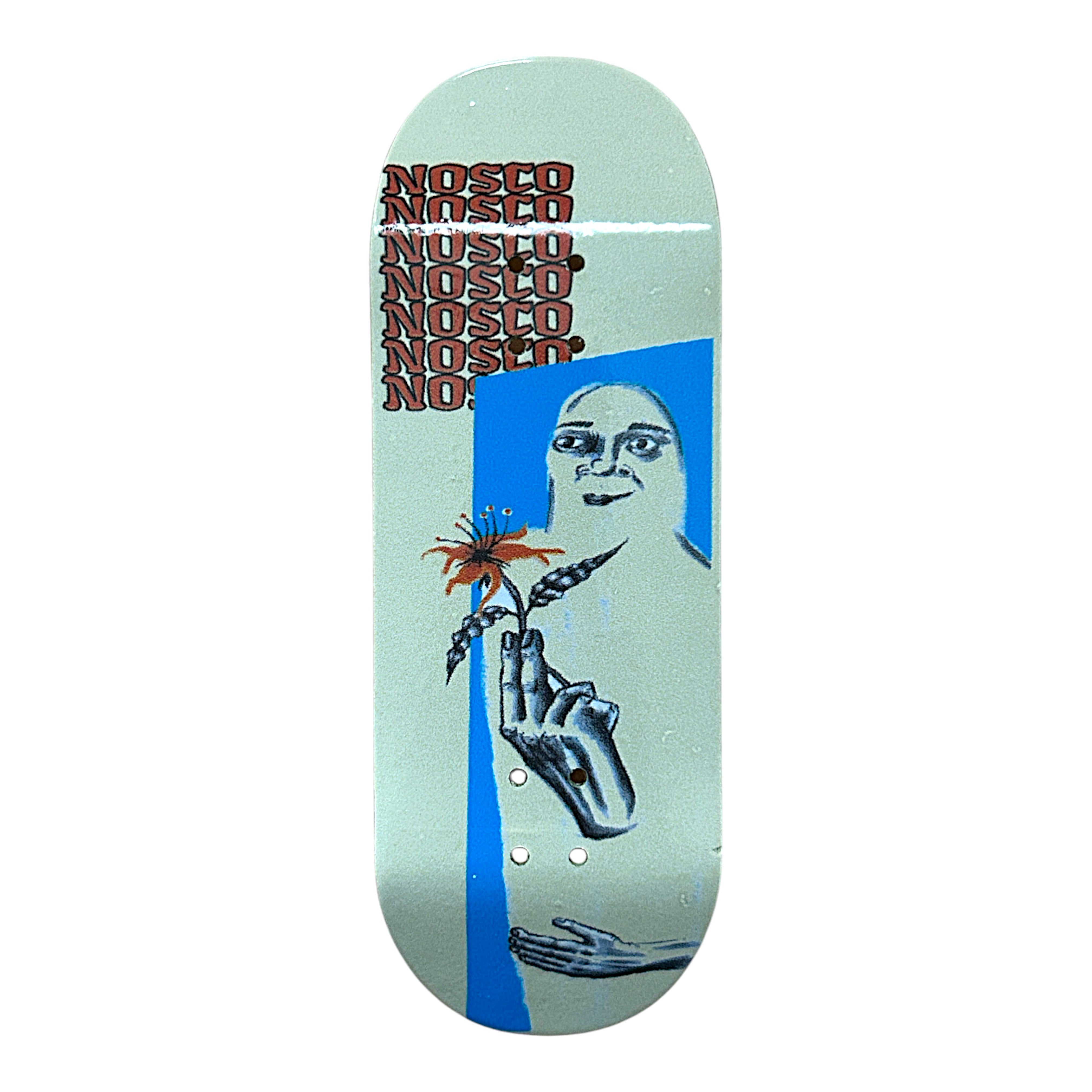 Nosco Deck - NS2 High - 33mm - Hands (Tan) – FlatFace Fingerboards