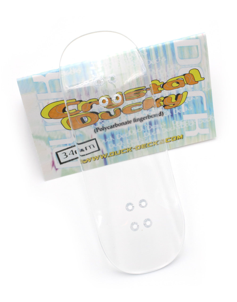 Crystal Ducky Clear - 34mm Pekin V2 – FlatFace Fingerboards