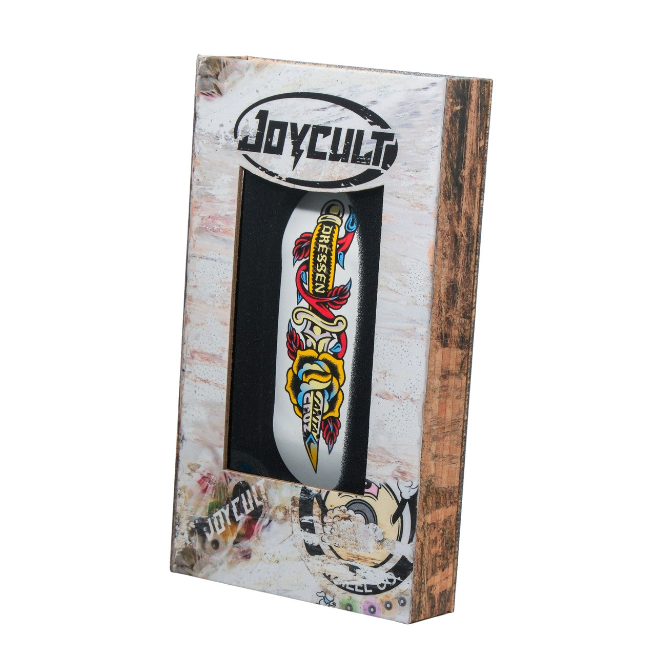 JOYCULT X SANTA CRUZ DRESSEN ROSE DAGGER DECK 34MM TAPER