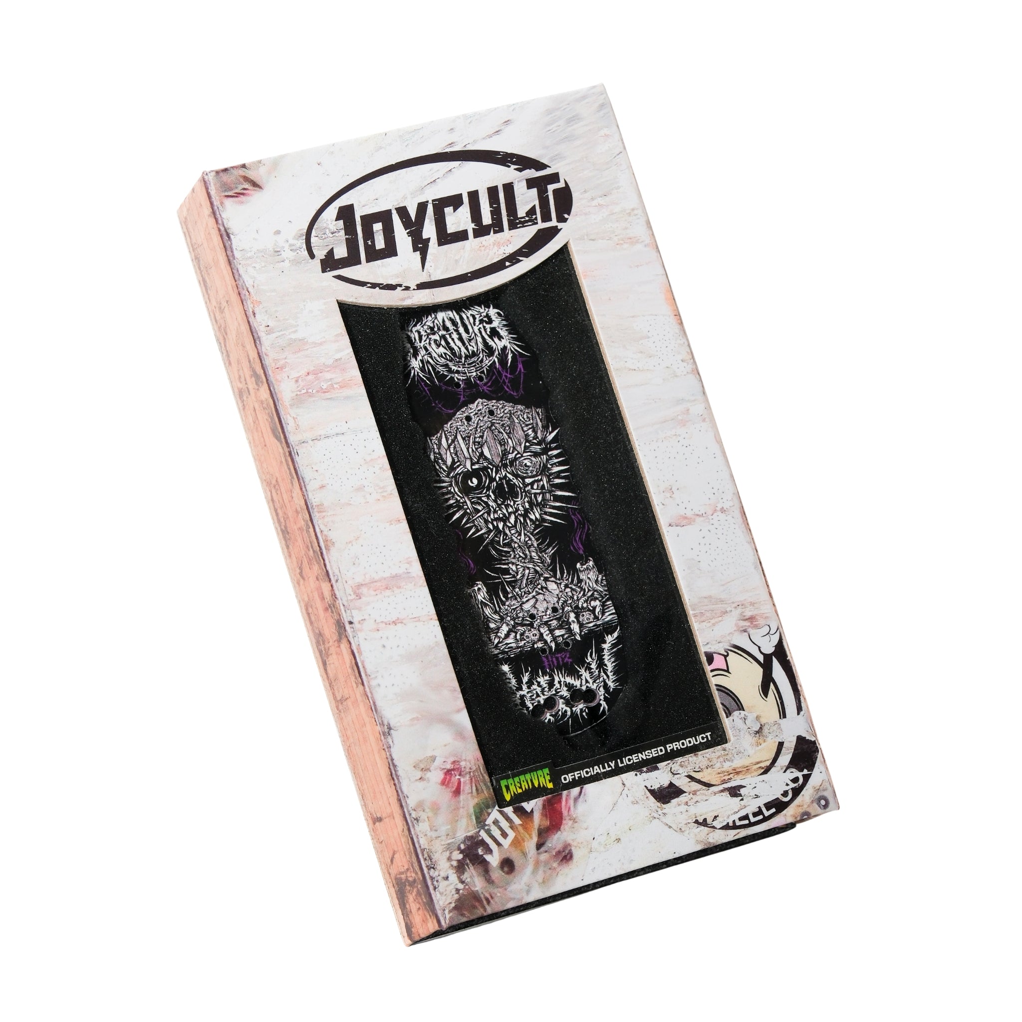 指スケ CREATEskate モールド Hight JOYCULT X CREATURE - Hitz Haksaw Deck 34mm – FlatFace Fingerboards