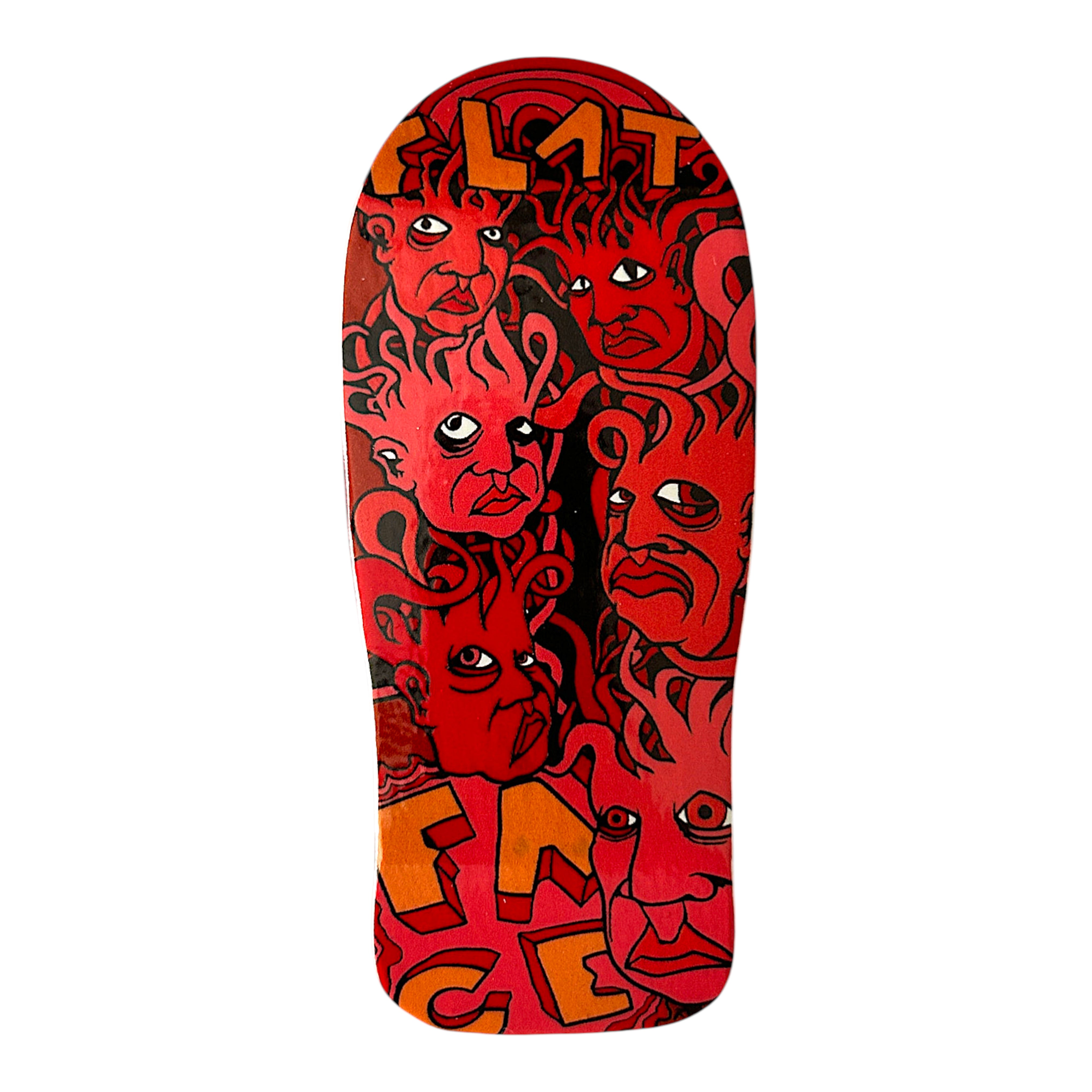 Duck Decks x FF - Wood Pekin - 37.5mm Mermaid - Red Zeph - Real