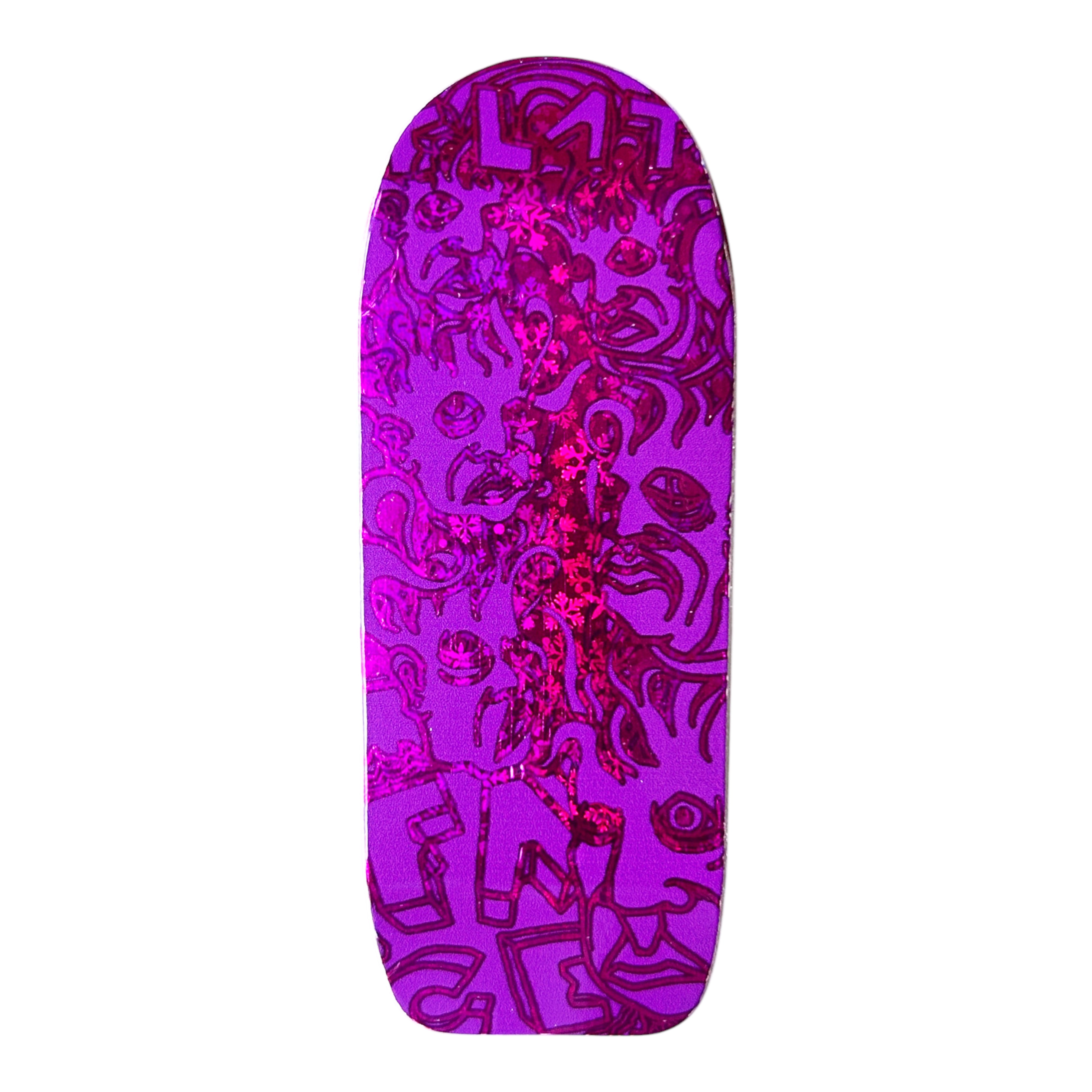 Duck Decks x FF - Wood Bat 34.5mm Cruiser - Purple Zeph Snowflake