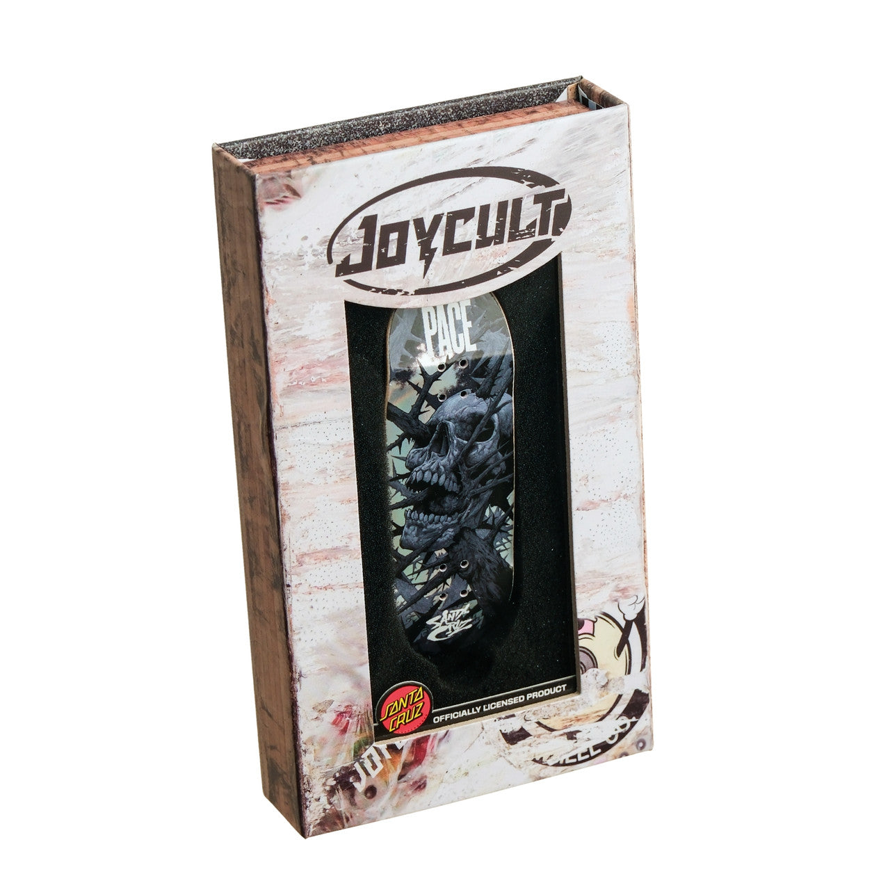 JOYCULT X SANTA CRUZ PACE DEATHTRAP DECK 32MM – FlatFace Fingerboards