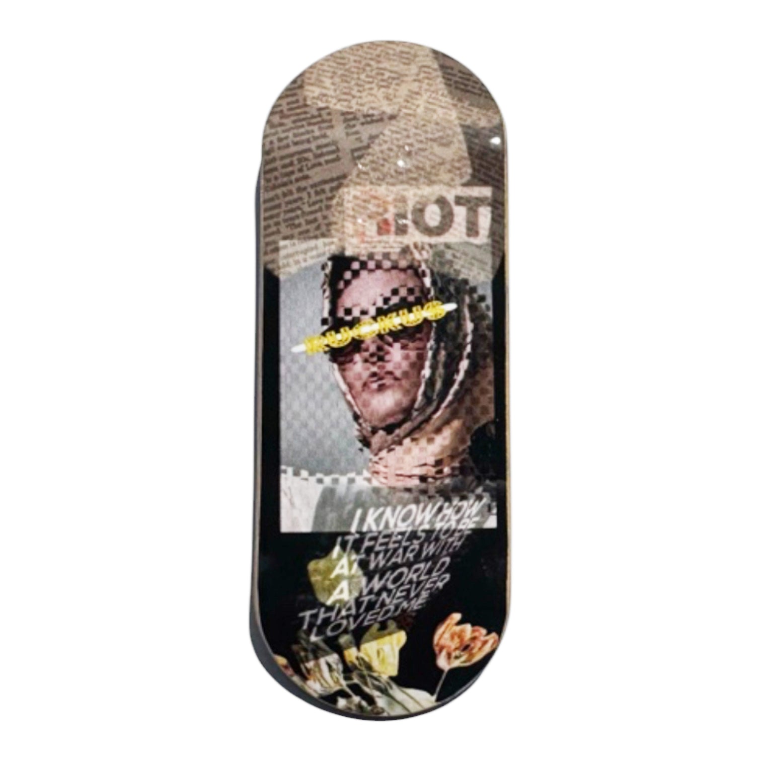 Ruckus Deck 32mm Gemini - The World Loves You – FlatFace Fingerboards